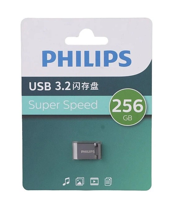 فلش مموری فیلیپس مدل FM20UA256B/93-K ظرفیت ۲۵۶ گیگابایت USB 3.2